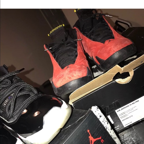 Jordan 11/14 space jams and Ferrari sz11